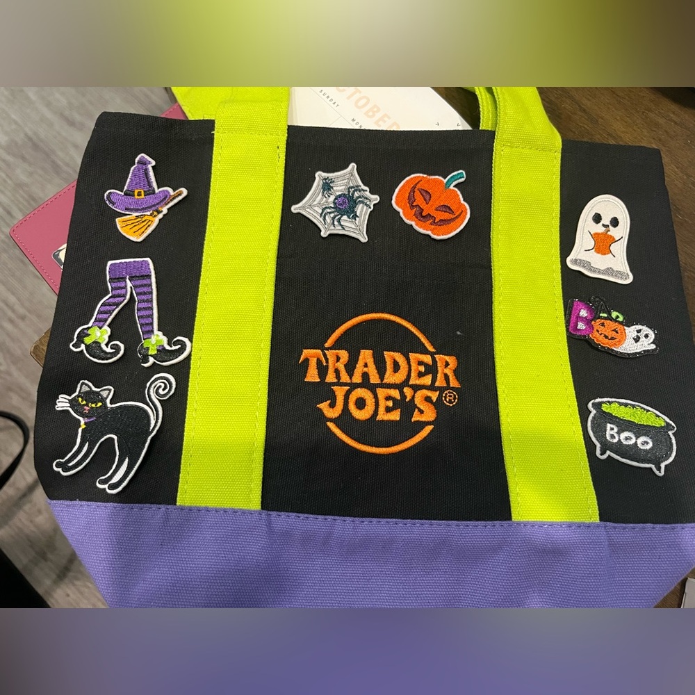 Trader Joe's Halloween Tote Bag
